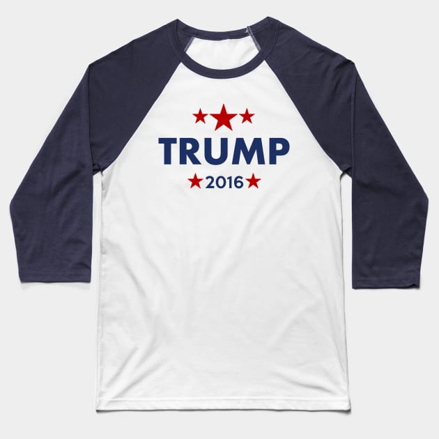 Donald Trump 2016 Baseball T-Shirt by ESDesign